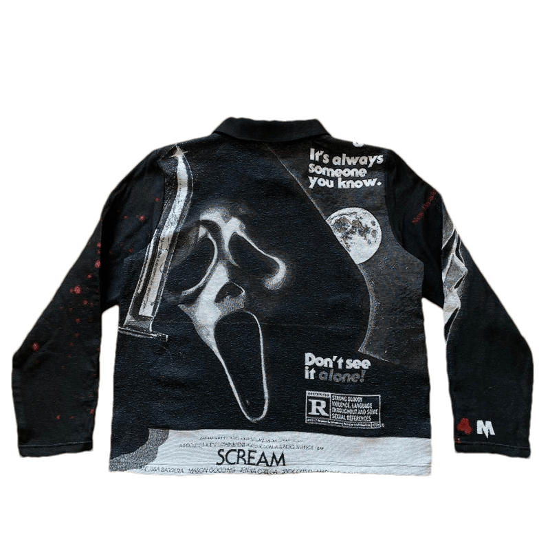SCREAM TAPESTRY JACKET - RDMCLOTHINGART
