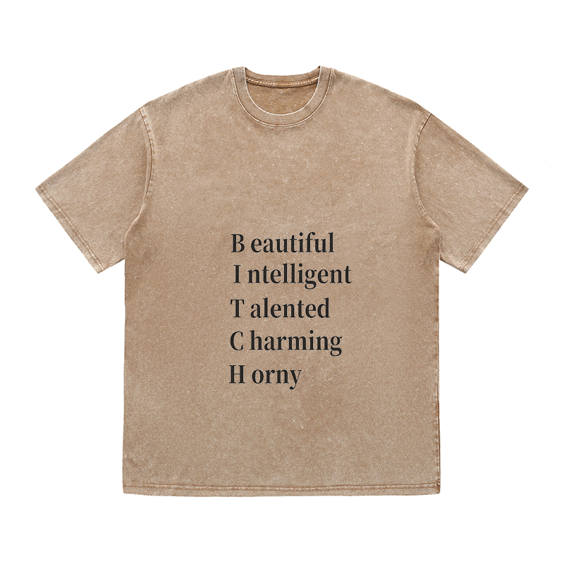 RDMCLOTHINGART tapestry hoodie SLOGAN HEAVY COTTON TEES-9504