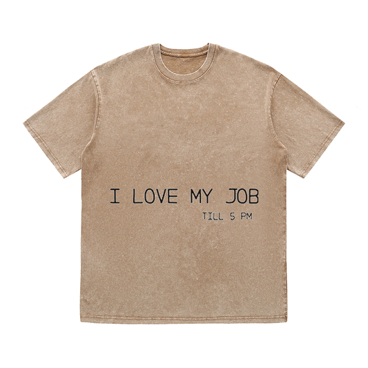 RDMCLOTHINGART tapestry hoodie SLOGAN HEAVY COTTON TEES-9508