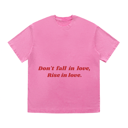 RDMCLOTHINGART tapestry hoodie SLOGAN HEAVY COTTON TEES-9635