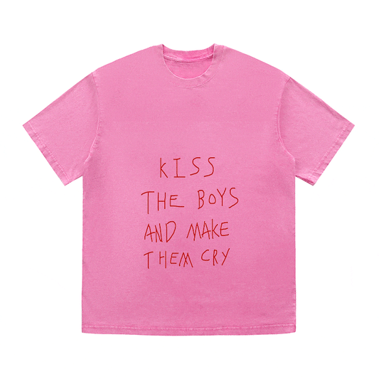 RDMCLOTHINGART tapestry hoodie SLOGAN HEAVY COTTON TEES-9650