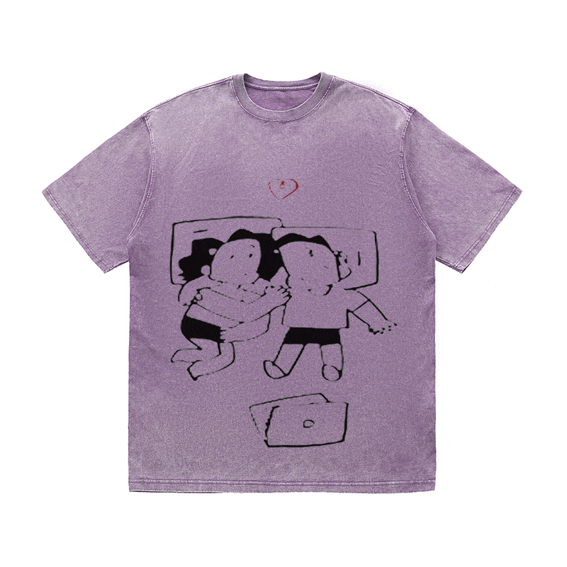 RDMCLOTHINGART tapestry hoodie SLOGAN HEAVY COTTON TEES-9668