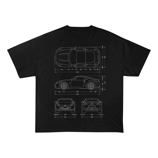 RDMCLOTHINGART tapestry hoodie SPORT CARS HEAVY COTTON TEES-9331