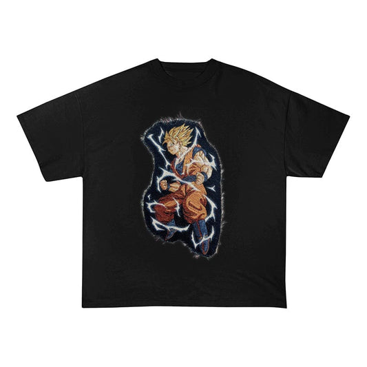 SuperSaiyan HEAVY COTTON TEES-8133 - RDMCLOTHINGART