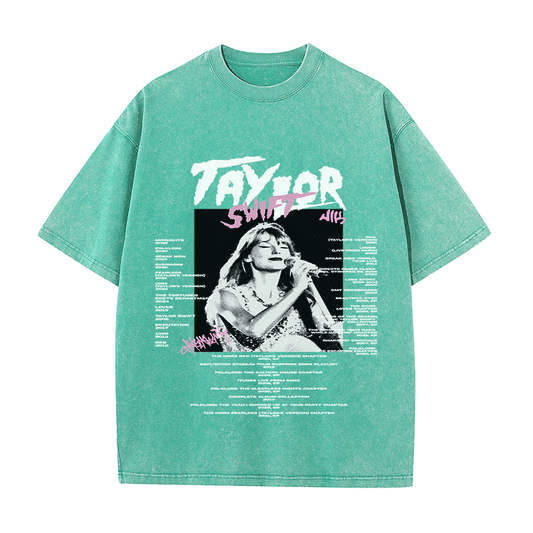 RDMCLOTHINGART tapestry hoodie TAYLOR SWIFT HEAVY WEIGHT COTTON TEE-8920