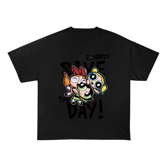 THE POWERPUFF GIRLS HEAVY COTTON TEES-8287 - RDMCLOTHINGART