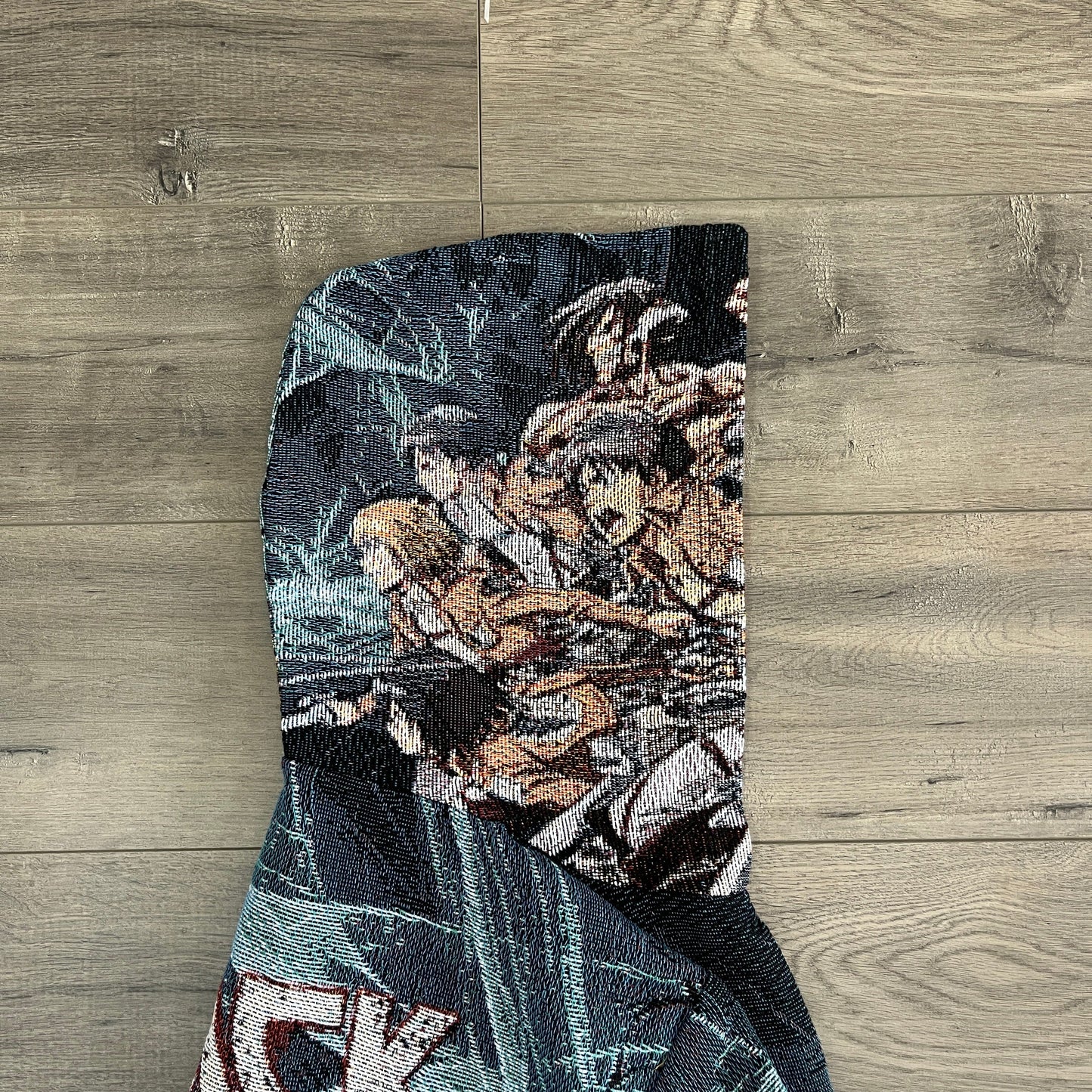 TITAN V2 TAPESTRY HOODIE - RDMCLOTHINGART