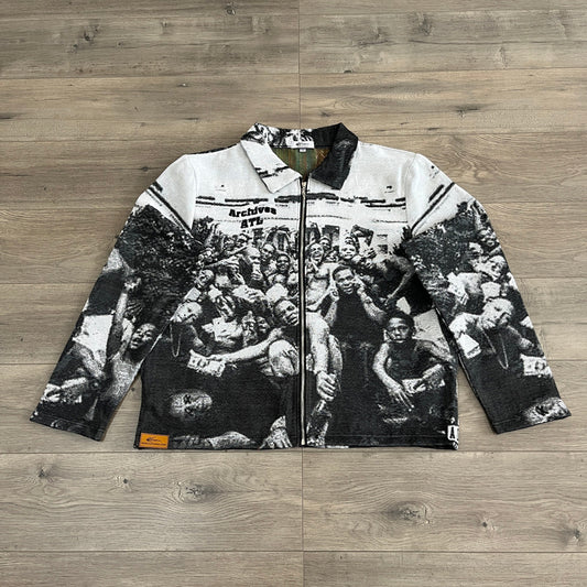 RDMCLOTHINGART tapestry hoodie TO PIMP A BUTTERFLY TAPESTRY JACKET