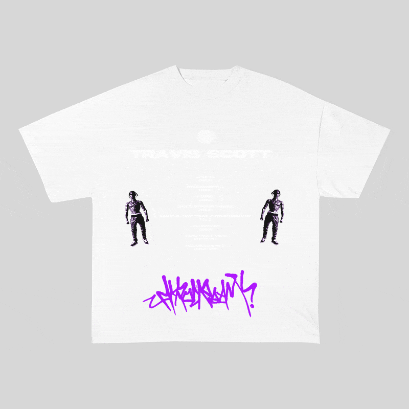 RDMCLOTHINGART tapestry hoodie TRAVIS SCOTT HEAVY WEIGHT COTTON TEE-8893