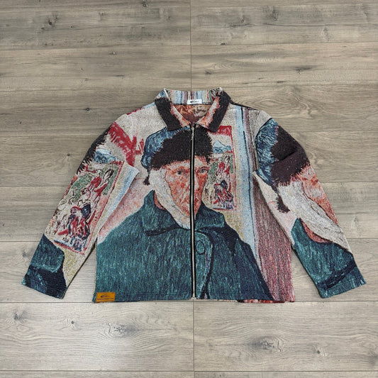 RDMCLOTHINGART tapestry hoodie VAN GOGH SELF PORTRAIT TAPESTRY JACKET