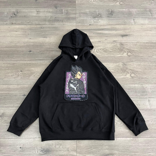 VEGETA TAPESTRY PATCH HOODIE-9071 - RDMCLOTHINGART