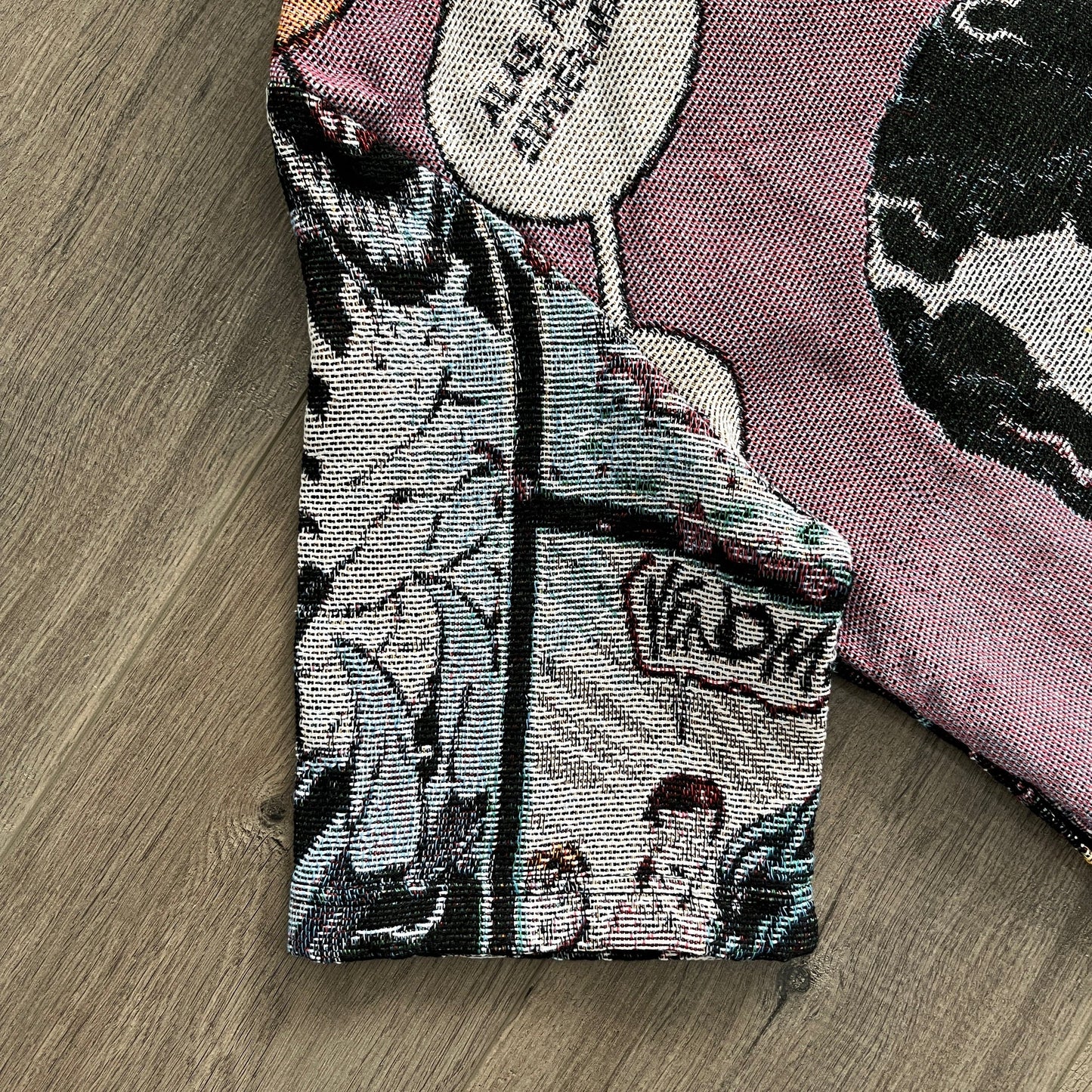 RDMCLOTHINGART tapestry hoodie VENOM TAPESTRY TEE