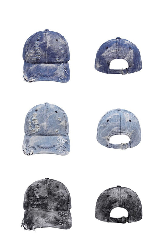 RDMCLOTHINGART tapestry hoodie VINTAGE LIGHT BLUE WASHED CAP