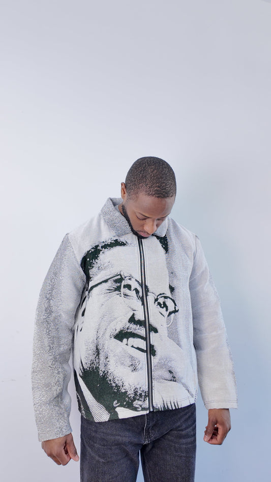 X FOR FREEDOM V2 TAPESTRY JACKET - RDMCLOTHINGART