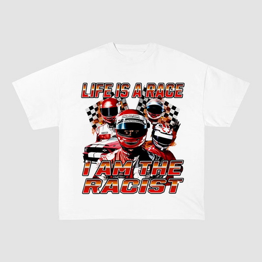 BOLD STATEMENT STREETWEAR HIP HOP CULTURE OVERSIZED HEAVYWEIGHT COTTON TEES-60056