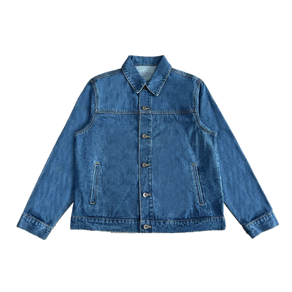 COBALT DENIM JACKET