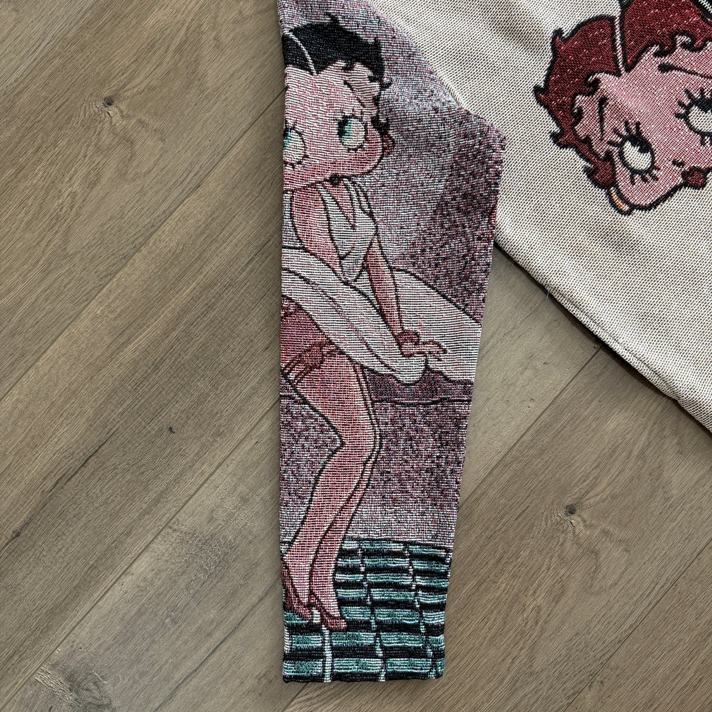 BETTY BOOP CHERRIES TAPESTRY JACKET-98363