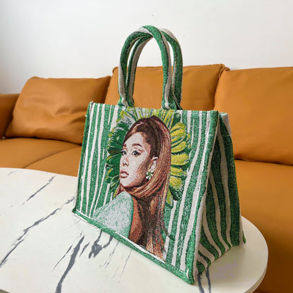 ARIANATAPESTRY TAPESTRY TOTE BAG - RDMCLOTHINGART