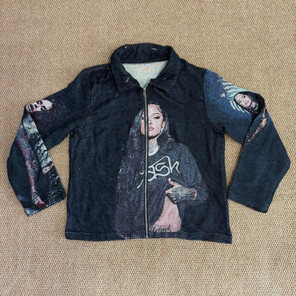 RDMCLOTHINGART L tapestry hoodie 9001