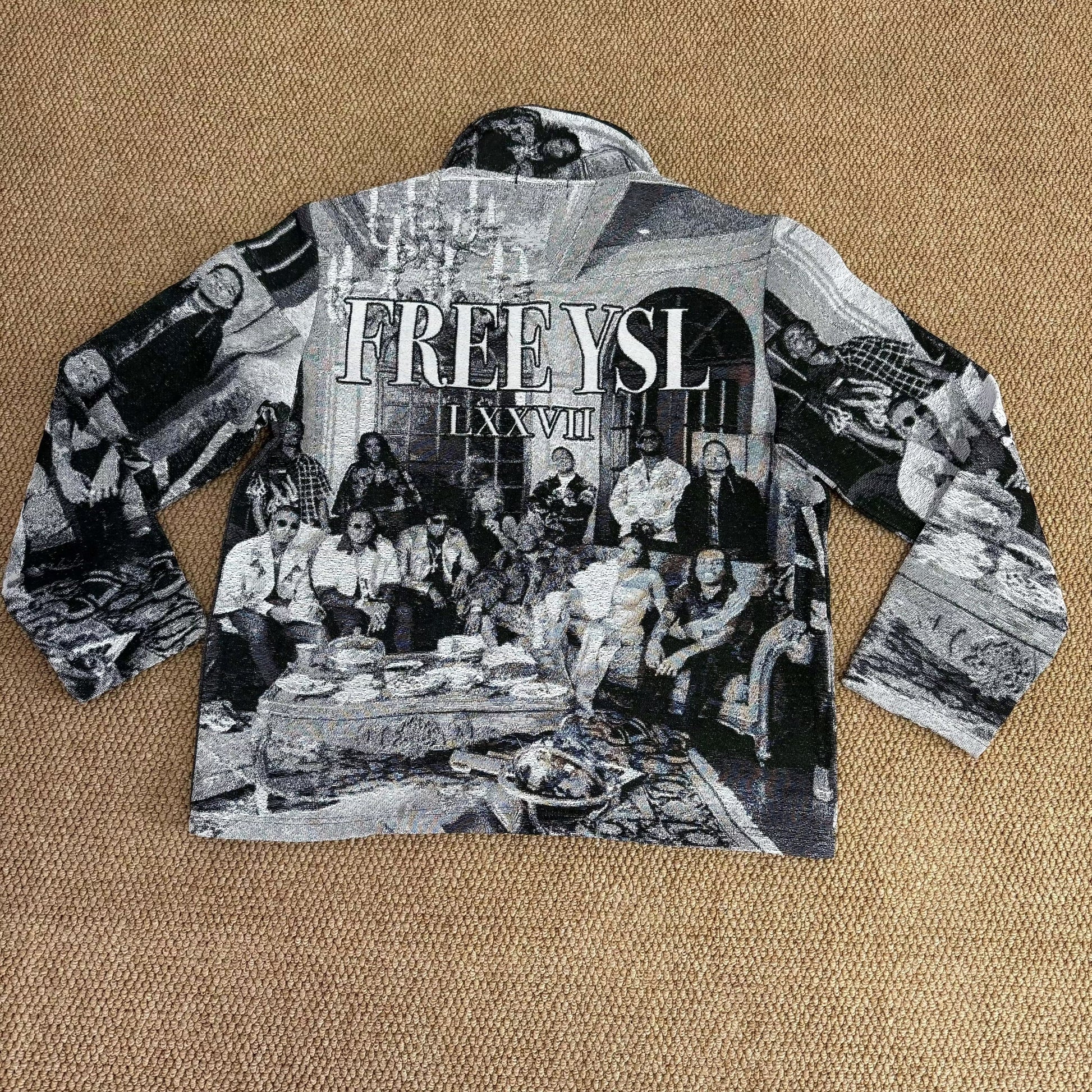 RDMCLOTHINGART L tapestry hoodie 9005