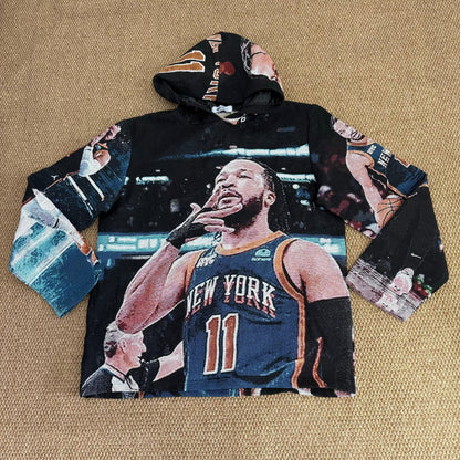 RDMCLOTHINGART L tapestry hoodie 9013