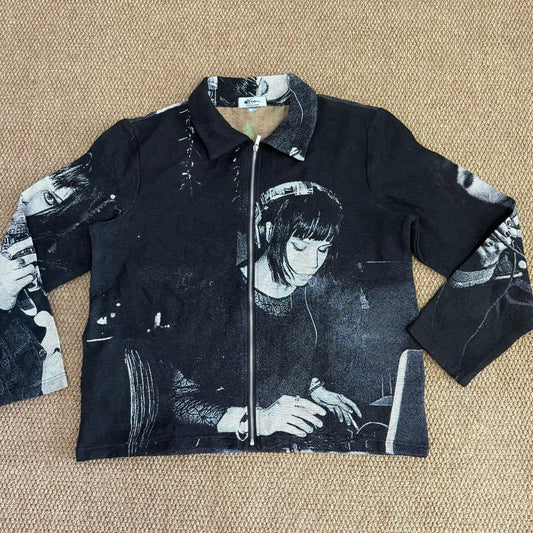 RDMCLOTHINGART L tapestry hoodie 9017
