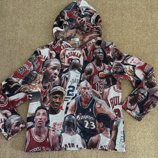 RDMCLOTHINGART L tapestry hoodie 9022