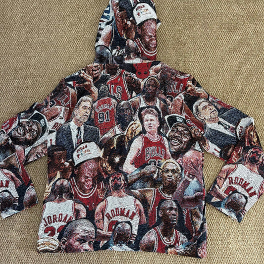 RDMCLOTHINGART L tapestry hoodie 9022