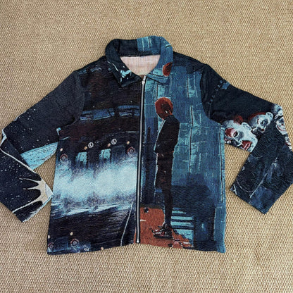 RDMCLOTHINGART L tapestry hoodie 9026
