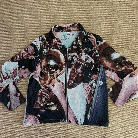 RDMCLOTHINGART L tapestry hoodie 9029
