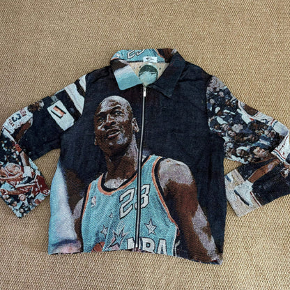 RDMCLOTHINGART L tapestry hoodie 9031