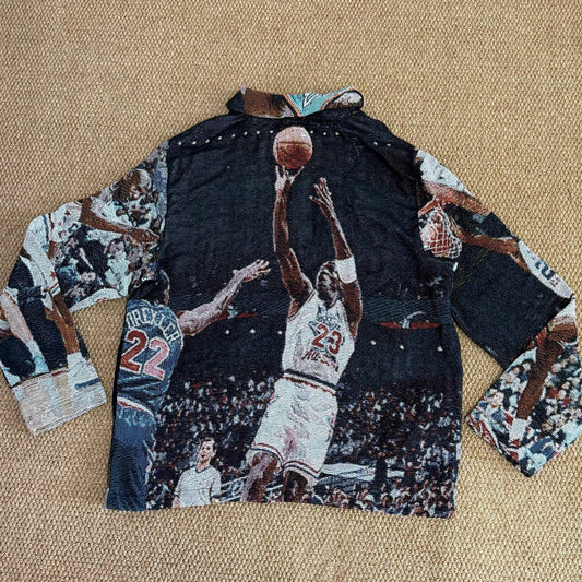 RDMCLOTHINGART L tapestry hoodie 9031