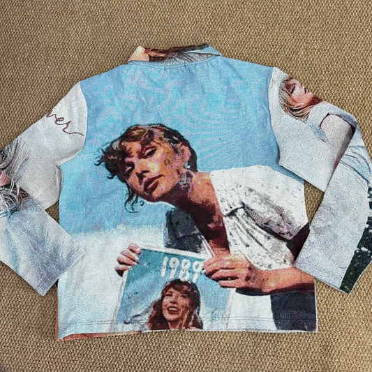 RDMCLOTHINGART L tapestry hoodie 9063