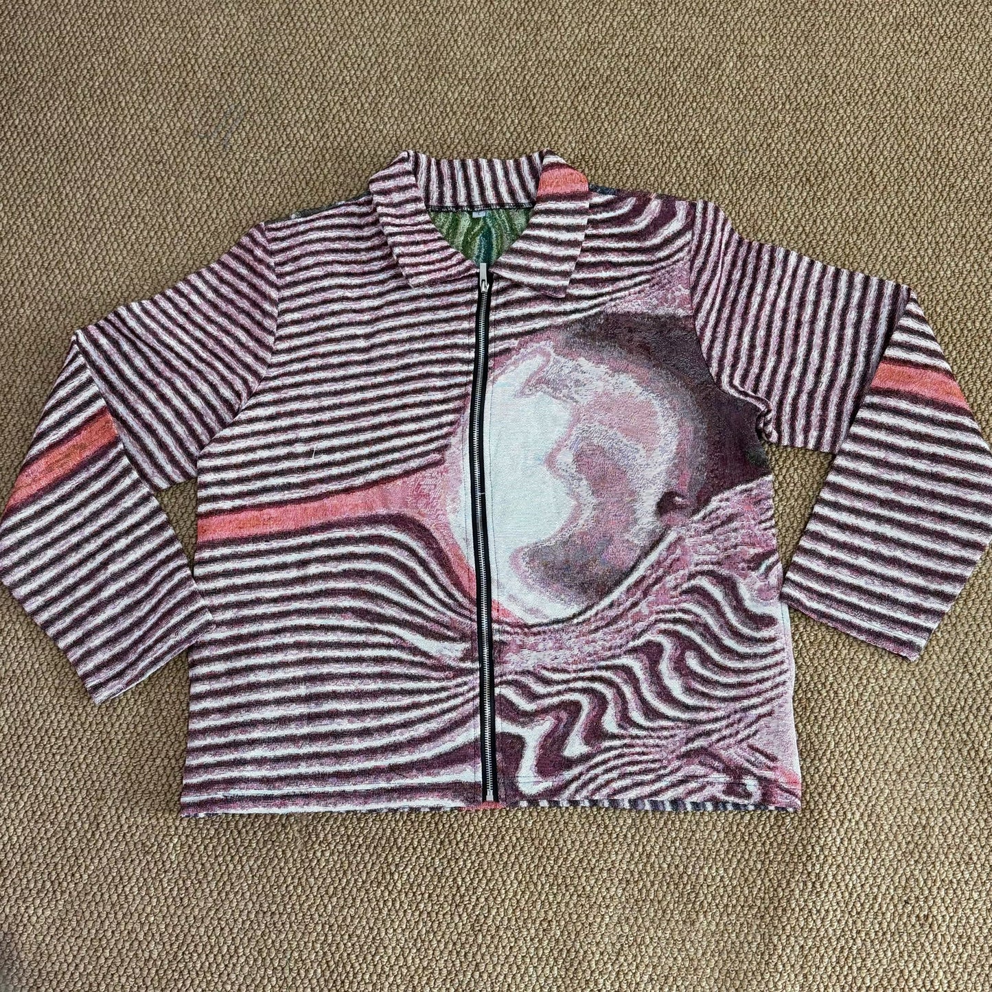 RDMCLOTHINGART L tapestry hoodie 9067