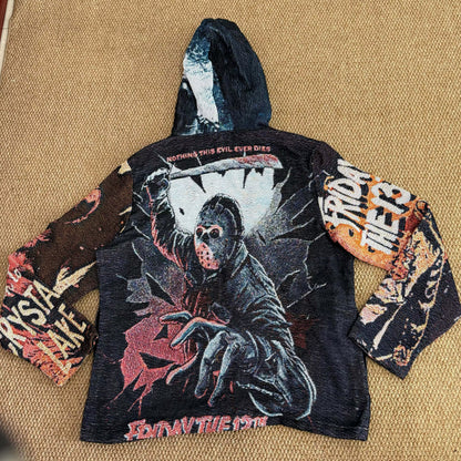 RDMCLOTHINGART L tapestry hoodie 9069