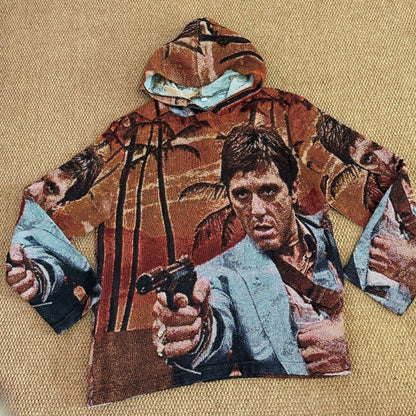 RDMCLOTHINGART L tapestry hoodie 9070