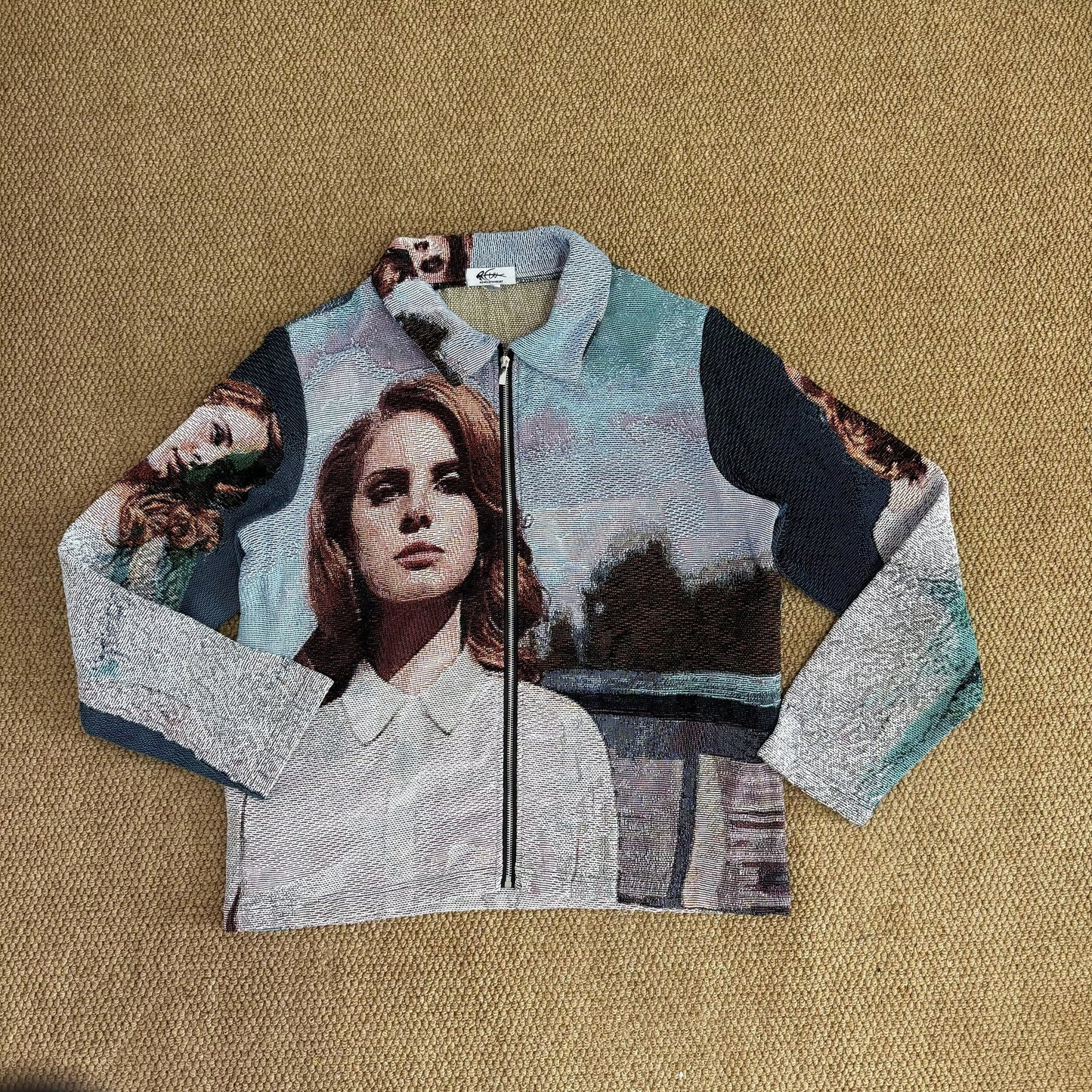 RDMCLOTHINGART L tapestry hoodie 9073