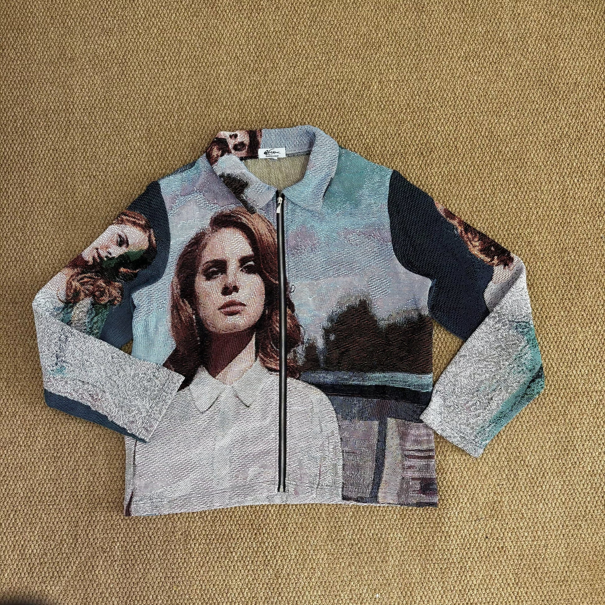 RDMCLOTHINGART L tapestry hoodie 9073
