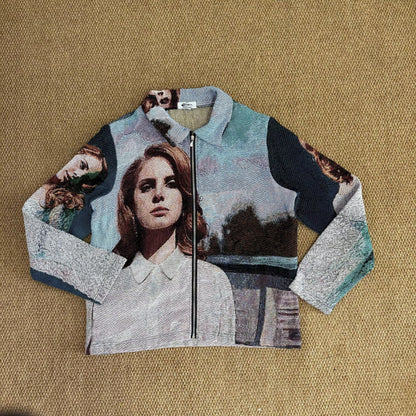 RDMCLOTHINGART L tapestry hoodie 9073