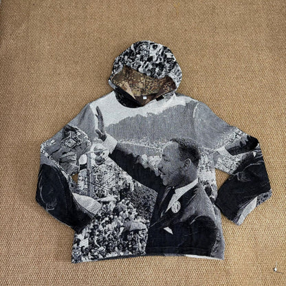 RDMCLOTHINGART L tapestry hoodie 9079