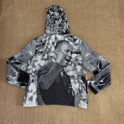 RDMCLOTHINGART L tapestry hoodie 9079