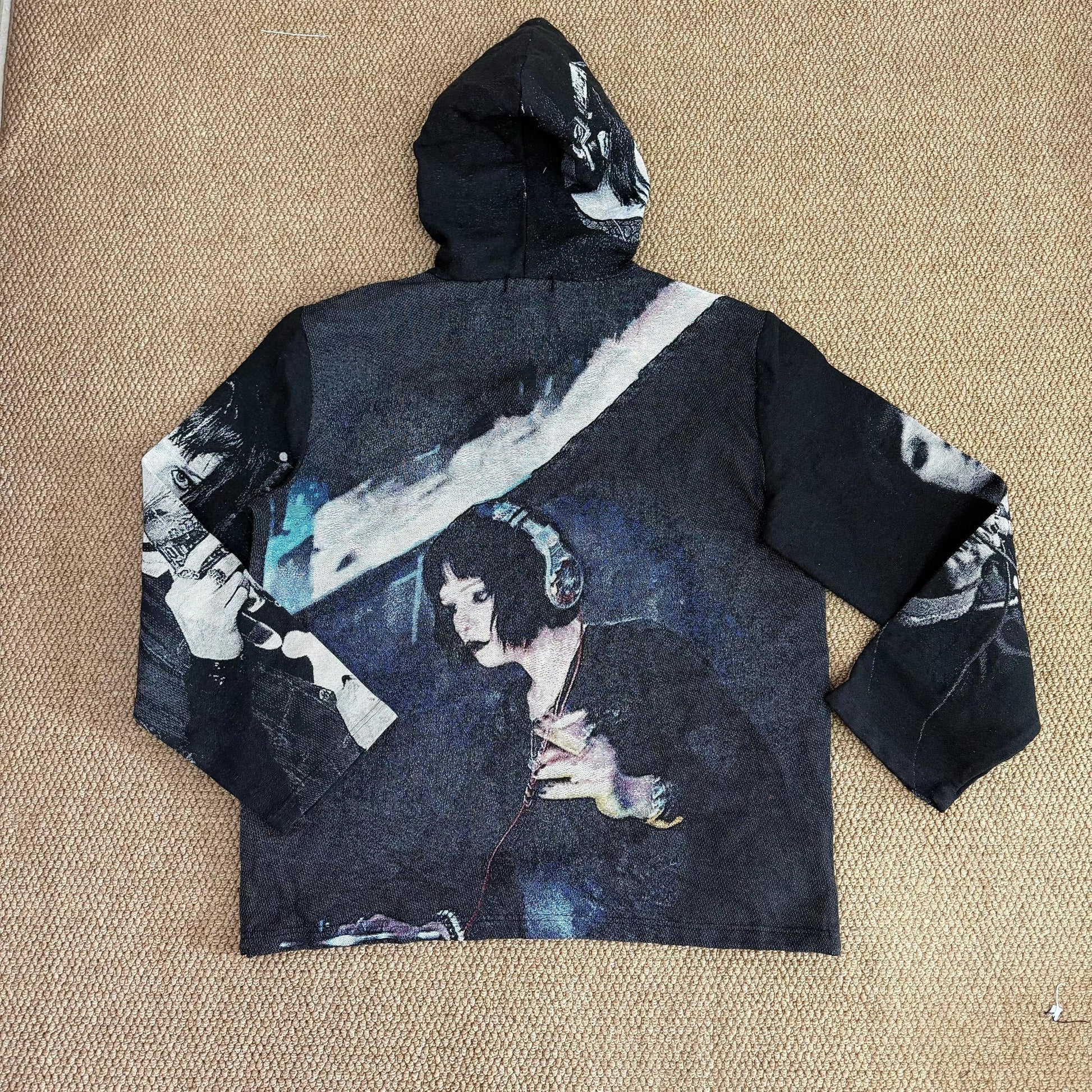 RDMCLOTHINGART L tapestry hoodie 9080