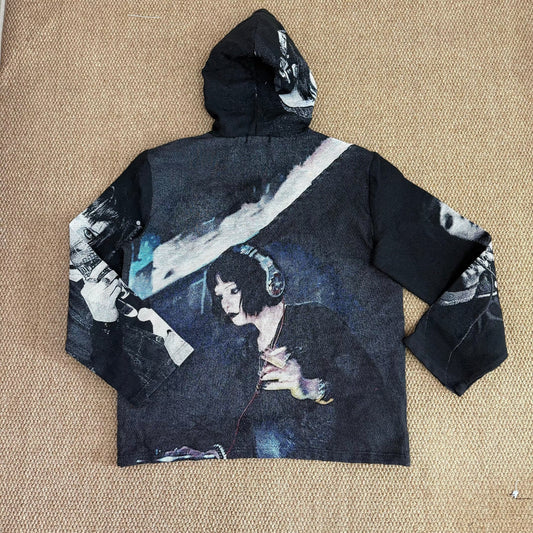 RDMCLOTHINGART L tapestry hoodie 9080