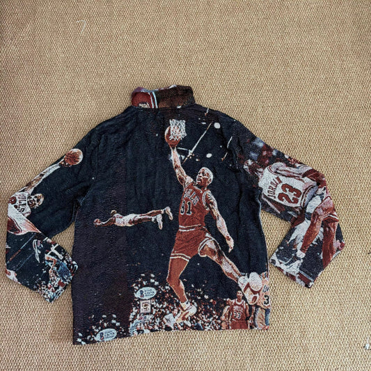 RDMCLOTHINGART L tapestry hoodie 9081