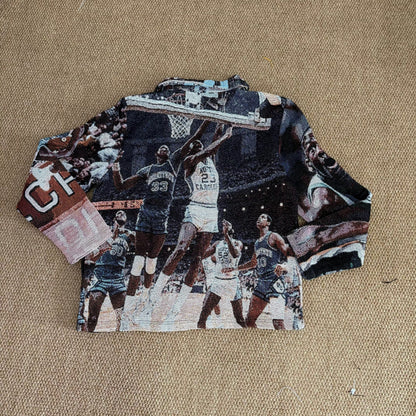 RDMCLOTHINGART L tapestry hoodie 9082