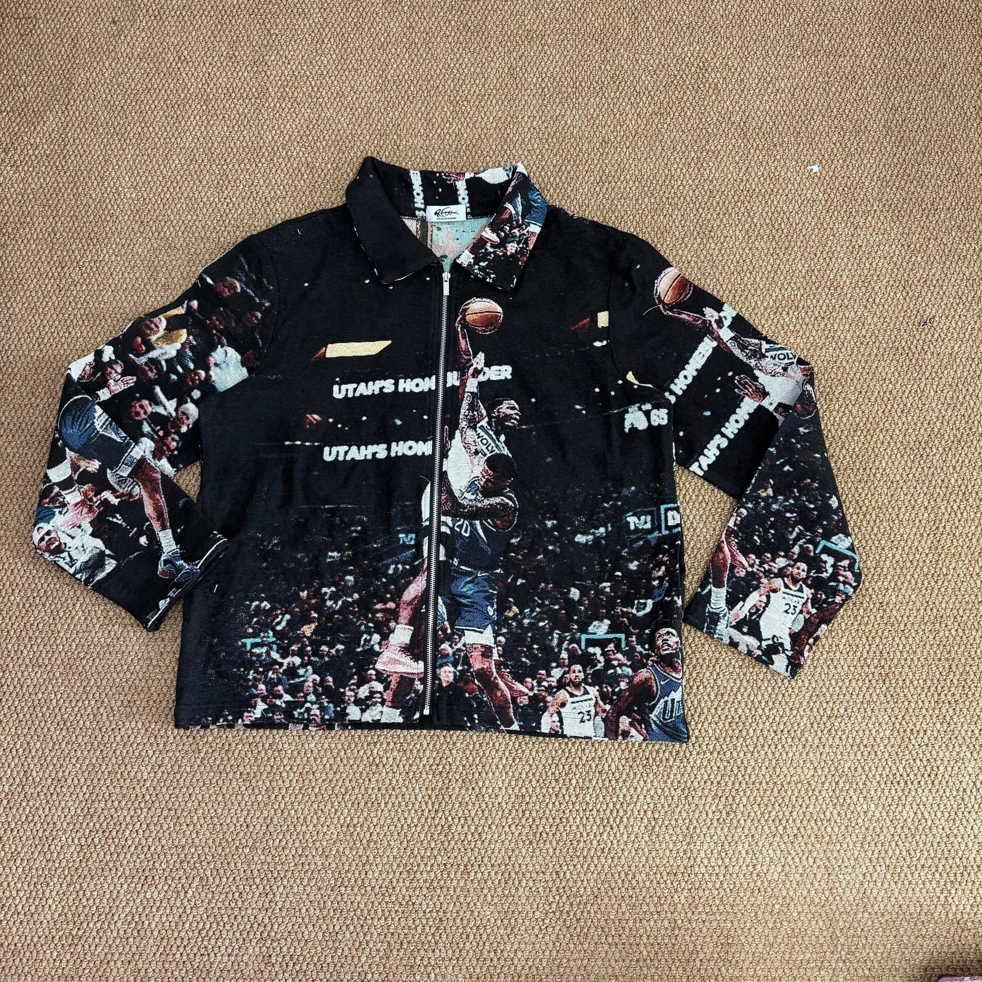 RDMCLOTHINGART L tapestry hoodie 9085
