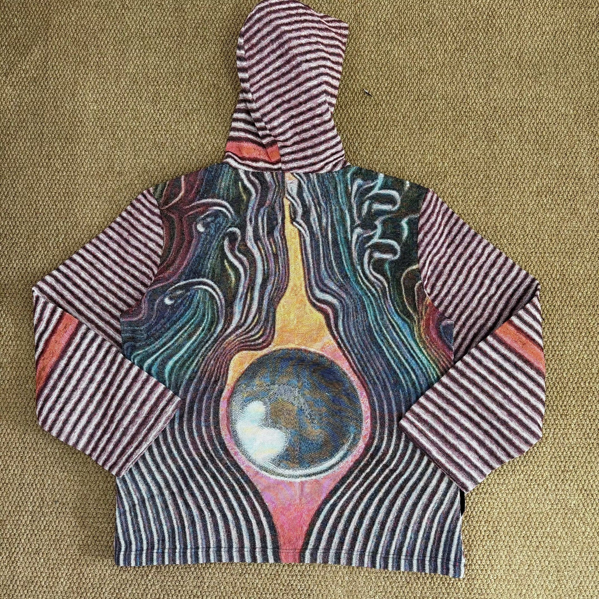 RDMCLOTHINGART L tapestry hoodie 9089