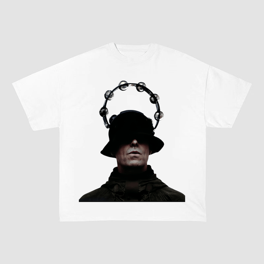 RDMCLOTHINGART S / WHITE TEE tapestry hoodie SLIPKNOT COREY TAYLOR OVERSIZED HEAVYWEIGHT COTTON TEE-60024