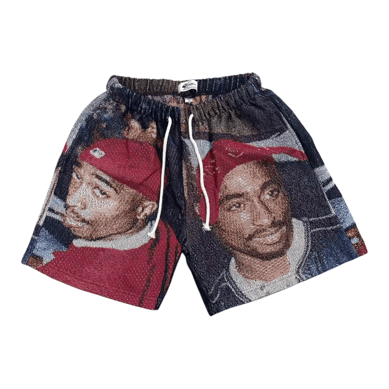 RDMCLOTHINGART tapestry hoodie 2PAC V5 TAPESTRY SHORTS-6795