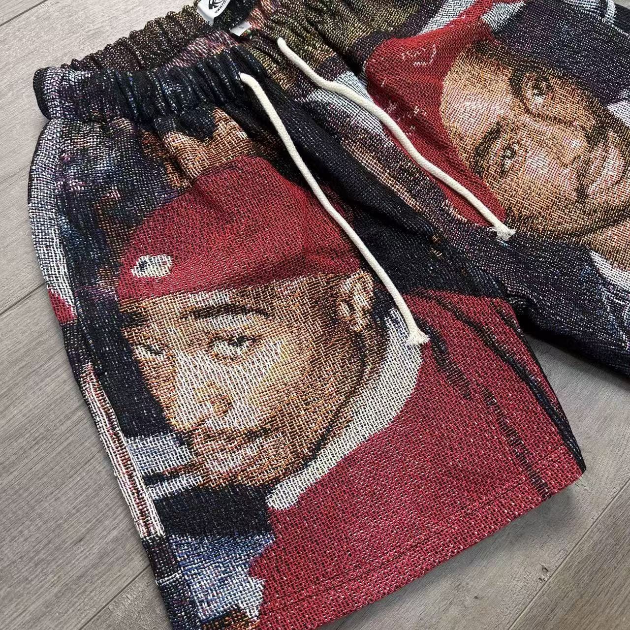 RDMCLOTHINGART tapestry hoodie 2PAC V5 TAPESTRY SHORTS-6795
